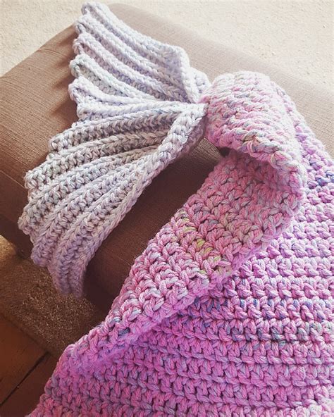 Crochet Mermaid Tail Blanket Pattern information and Q&A ~ Hooked by Robin