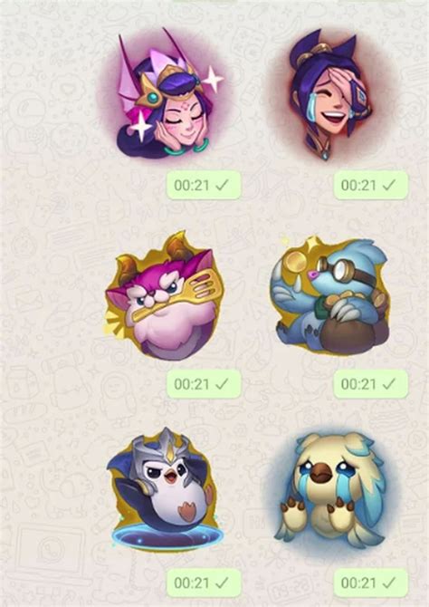 Stickers para WhatsApp de League of Legends - Movistar eSports