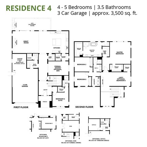 Brighton Floor Plans-04 - Cresleigh Homes