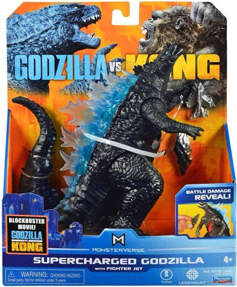 Supercharged Godzilla vs Kong Action Figure with Kuwait | Ubuy