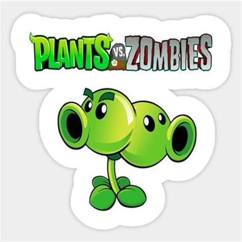 Pants VS Zombies Double Pea Shooter - Etsy | Plants vs zombies, Zombie ...