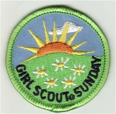 Girl Scout Sunday Patch -- Antique Price Guide Details Page