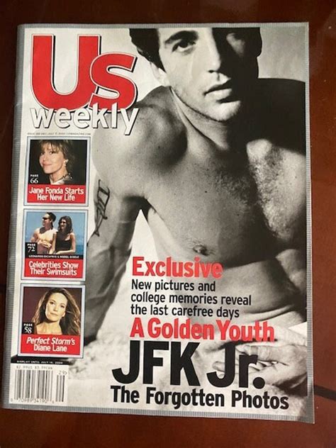 John F Kennedy Jr US Weekly Magazine Handsome Hunk JFK JR. - Etsy UK