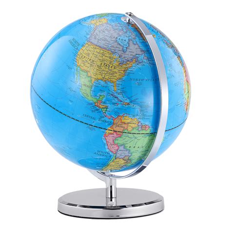 KingSo Illuminated Spinning World Globe for Kids, 12" Diameter 3 in 1 ...