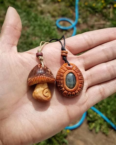 Carved avocado pits! 👉🥑 | Wood carving art sculpture, Wood jewelery ...