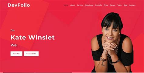 Download DevFolio – Free Bootstrap 4 HTML5 Portfolio Website Template