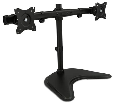 Mount-It! Free Standing Dual Monitor Stand | Fits Two 19-27 Inch ...