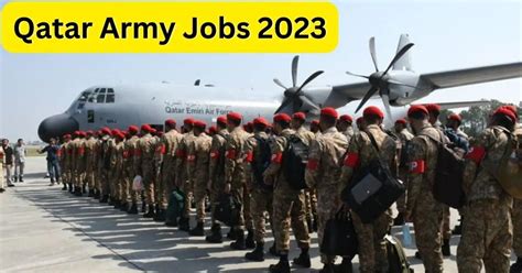 Qatar Army Jobs Apply Online 2024