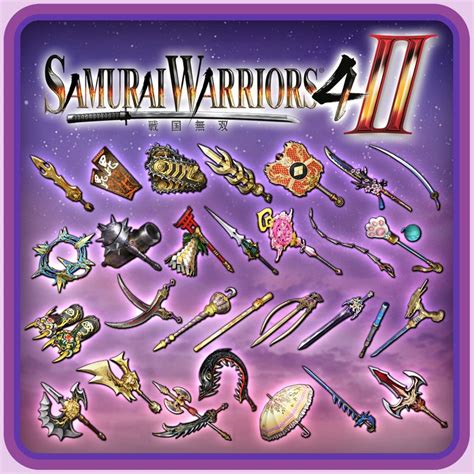 Samurai Warriors 4-II: Weapon Pack 3 cover or packaging material - MobyGames