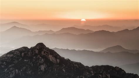 Huangshan Sunrise Photograph by Luigi Ruoppolo - Fine Art America