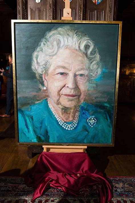 Queen Elisabeth II Unveils New Portrait in Ireland