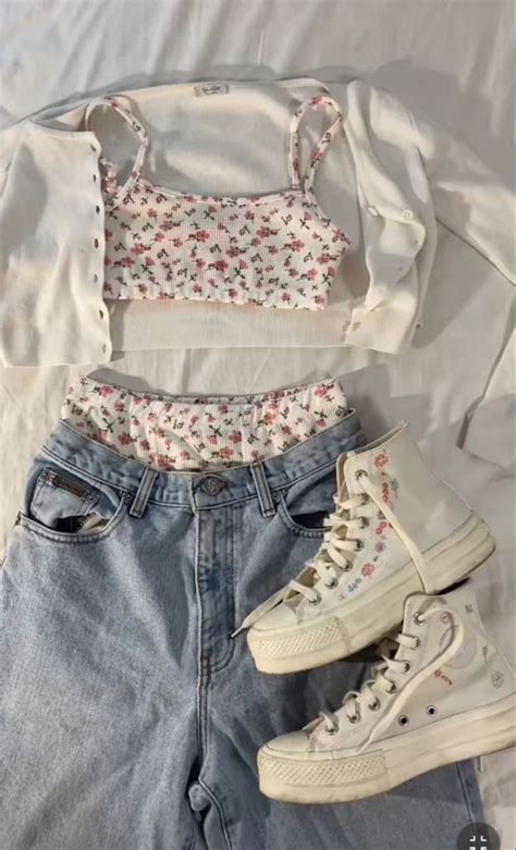 simple converse outfit | Summer fashion outfits, Everyday outfits ...