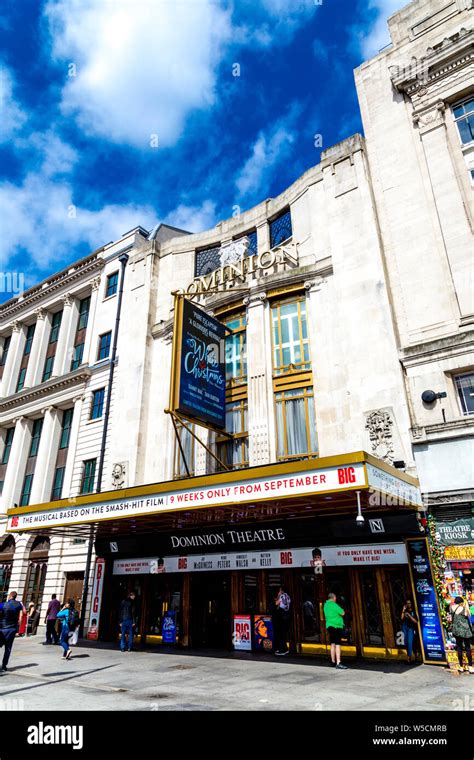 Dominion theatre london front hi-res stock photography and images - Alamy