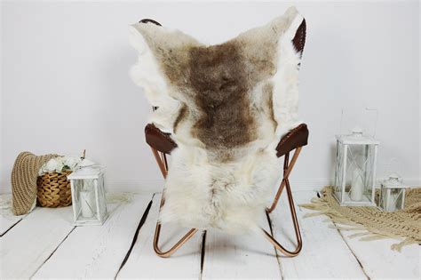 Reindeer Hide | Reindeer Rug | Reindeer Skin | Throw XXL EXTRA LARGE - Scandinavian Style ...