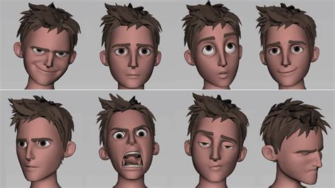 3d face expressions - Google Search | Face animation, Human face drawing, Graphic shapes