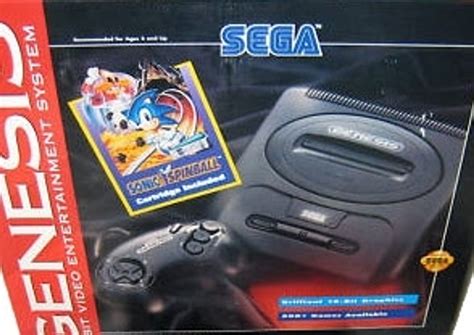 Sega Genesis II System Sonic Spinball Complete in Box For Sale | DKOldies