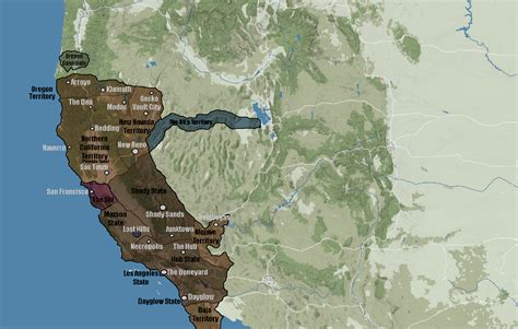 A map of what I think the NCR states and territories look like. (I'l ...