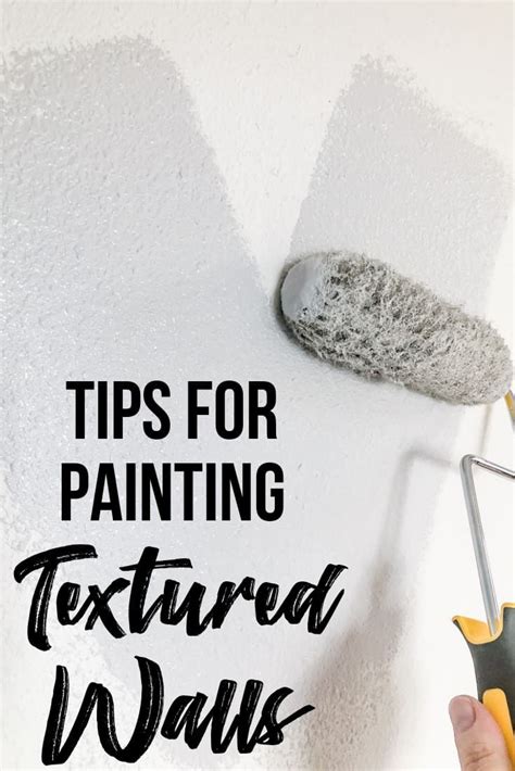 5 Tricks for Painting Textured Walls | Painting textured walls ...