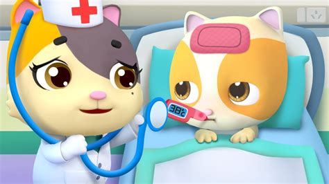 Going to the Doctor | Doctor Cartoon | Kids Songs | Nursery Rhymes ...