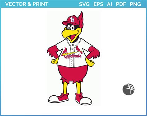 St. Louis Cardinals - Mascot Logo (1980) - Baseball Sports Vector SVG ...