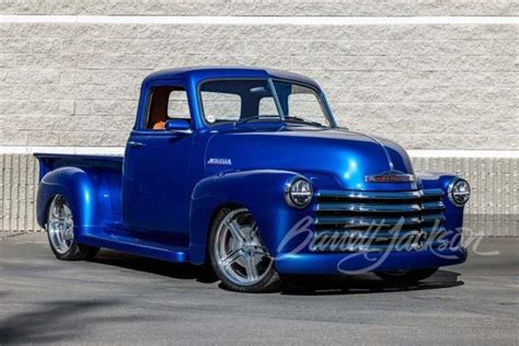 1952 CHEVROLET 3100 CUSTOM PICKUP - Front 3/4 - 252687