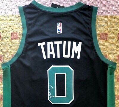 Jayson Tatum Signed Autograph Boston Celtics Jersey NBA Duke USA | eBay