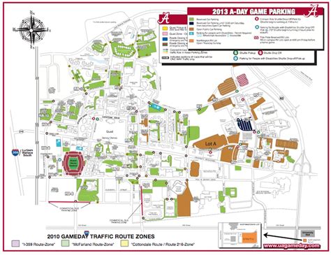 Alabama A-Day: Parking and traffic tips from UA Gameday - al.com