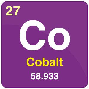 Cobalt (Co) - Chemical Properties of Cobalt & Cobalt Uses