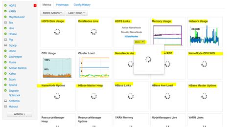 Solved: Ambari UI not displaying some Widgets and Actions ... - Cloudera Community - 210606