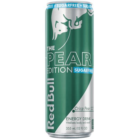 Red Bull Energy Drink, Sugar Free Pear (12 fl oz) - Instacart