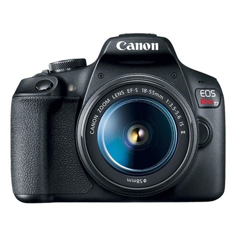 Câmera Canon T7 Lente 18-55mm – Preto