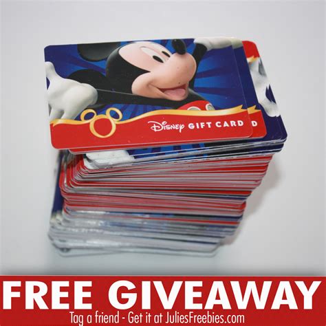 Disney Store Gift Card Giveaway - Julie's Freebies