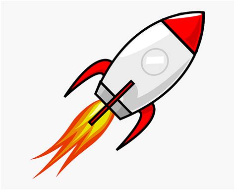 Spaceship Clip Art - Cartoon Rocket Ship Png, Transparent Png - kindpng