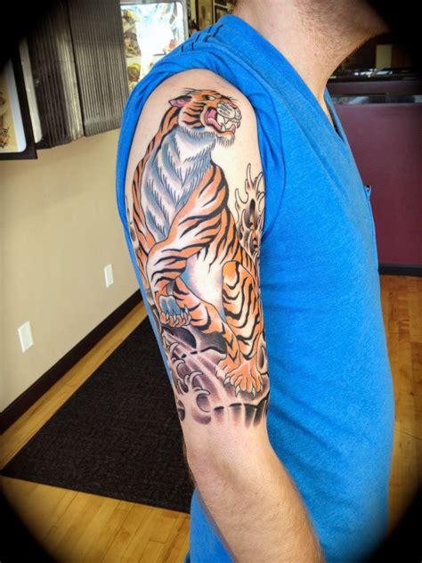 Flying Tiger Tattoo: Japanese-Style Tattoos