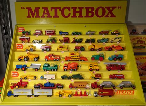 Matchbox Moko Lesney Display for Matchbox classic car. Vintage Manufacture Diecast Cars, Trucks ...