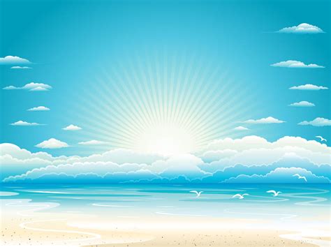 Beach Vector Graphics Vector Art & Graphics | freevector.com