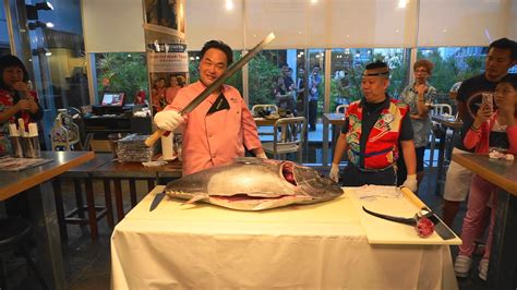 RE&S | Food for Life - Bluefin Tuna Cutting Ceremony by Master Chef Naoki Tsuzuki