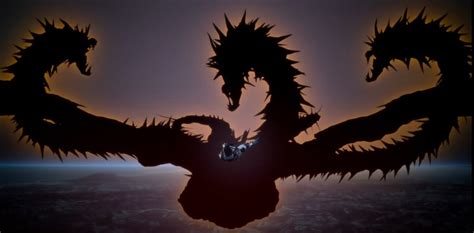 Free STL file GODZILLA ANIME TRILOGY - VOID GHIDORAH SILHOUETTE 2018 👤 ...