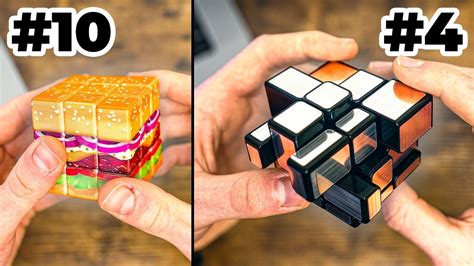 Top 10 Coolest Rubik's Cube Mods! - YouTube