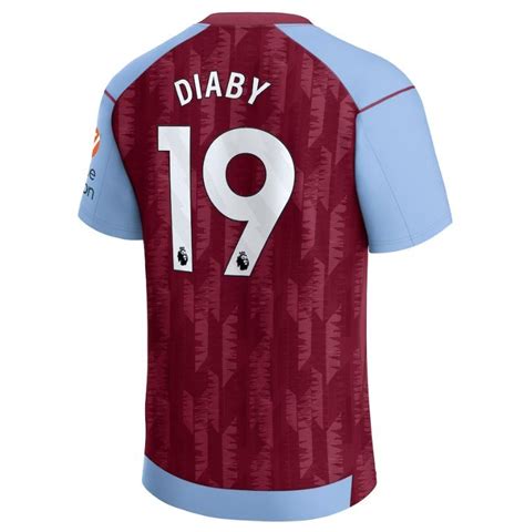 Diaby Aston Villa 23/24 Home Jersey - SoccerArmor