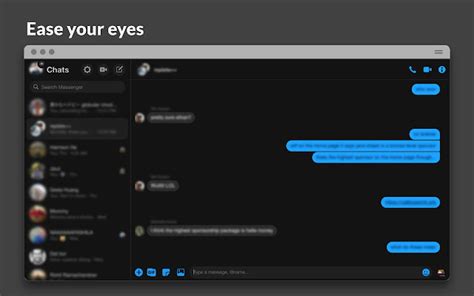 Charcoal: Dark Mode for Messenger - Chrome Web Store