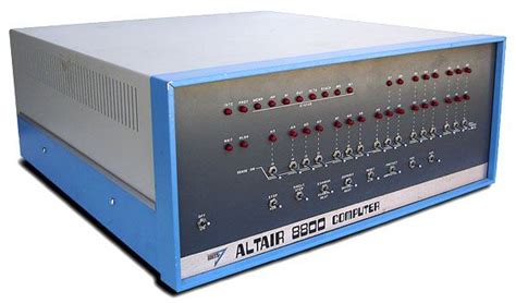 MITS Altair 8800 computer | Computer history, Powerful computer, Old computers