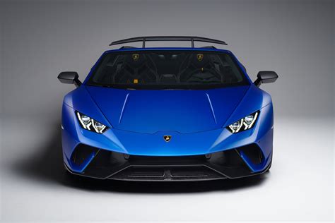 Blue Lamborghini Gallardo, Lamborghini Huracan Performante Spyder, Geneva Motor Show, 2018 HD ...