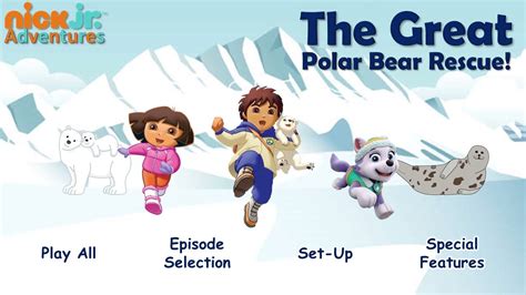 The Great Polar Bear Rescue! DVD Menu - YouTube