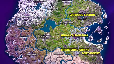 Fortnite Chapter 3 Season 4 Map: Every new POI arriving this season