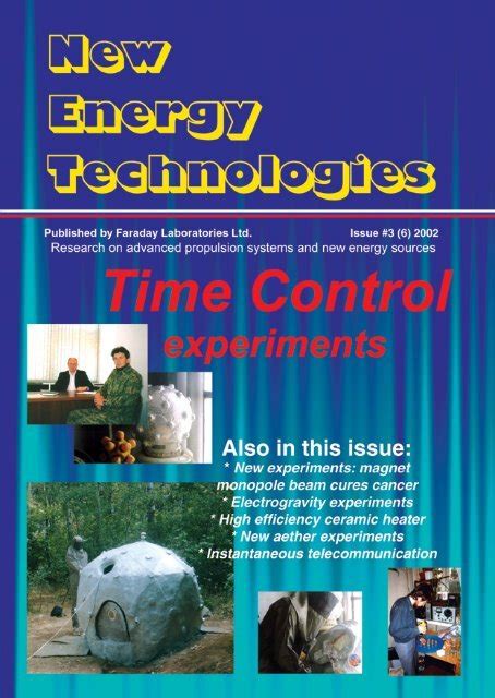 Issue 6 - Free-Energy Devices, zero-point energy, and water