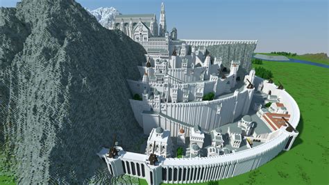 Middle Earth Minecraft - Minas Tirith - City of Kings | Minecraft middle earth, Minecraft ...