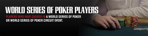 WSOP Players & Results | Official World Series of Poker Online