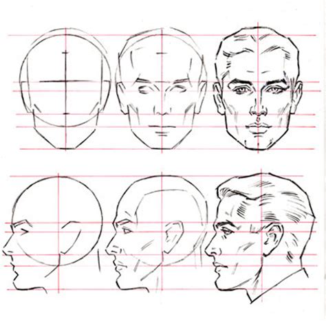 How To Draw A Human Head at Drawing Tutorials