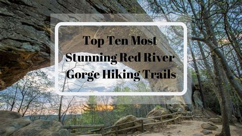 10 Best Hikes in Red River Gorge Hiking Trails